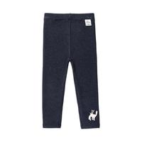 mini balabala 迷你巴拉巴拉 ZA0D234211155-00701 女童打底裤 蓝花灰 90cm