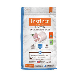 Instinct 百利 单一低敏系列 火鸡肉成猫猫粮 5kg