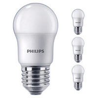 PHILIPS 飞利浦 E27螺口LED灯泡 4.8W 4支装