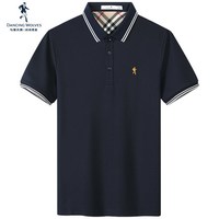 与狼共舞 88134060020 刺绣修身商务休闲polo衫