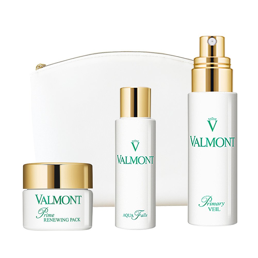 VALMONT 法尔曼 幸福面膜礼盒三件套（洁肤露30ml＋面膜15ml＋修护喷露30ml＋化妆包*1）