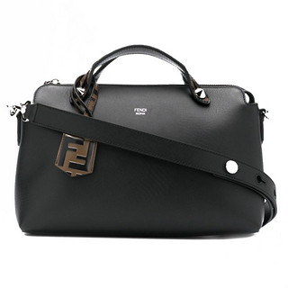 FENDI 芬迪 女士皮革手提包 8BL146A6COF147M 黑色 中号