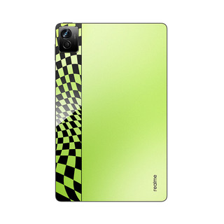 realme 真我 X 2022款 11英寸 Android 平板电脑 (2000*1200dpi、骁龙695、6GB、128GB、WiFi版、荧绿棋盘)
