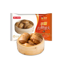 亚明手撕红糖馒头儿童早餐早茶点心速冻面点 葱香味手抓饼1200g/10片 红糖馒头510g