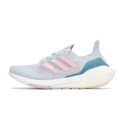 adidas 阿迪达斯 Ultraboost 21 女子跑鞋 FY0395 蓝灰/浅粉 39
