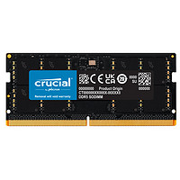 Crucial 英睿达 32GB（16GB×2）套装 DDR5 4800频率 笔记本内存条 美光原厂颗粒 助力AI