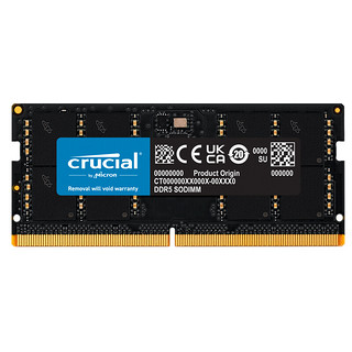 CT32G48C40S5 DDR5 4800MHz 笔记本内存 32GB