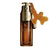 CLARINS 娇韵诗 双萃焕活修护精华露 50ml(赠黄金双萃20ml+小姐姐弹簧水50ml*2+焕颜日霜15ml+眼罩三件套)