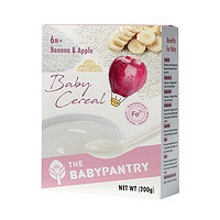 BabyPantry 光合星球 babycare旗下品牌 新西兰原装进口宝宝营养米粉宝宝高铁米糊 香蕉苹果