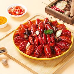 RedChef 红小厨 麻辣小龙虾 750g 4-6钱/17-25只 净虾500g