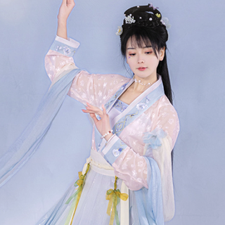如夢霓裳 宋制汉服 静月 女士直领对襟短褙子