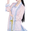 如夢霓裳 宋制汉服 静月 女士直领对襟短褙子 粉色 155