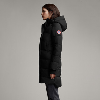 CANADA GOOSE 加拿大鹅 Alliston系列 女士中长款羽绒服 5077L 黑 L