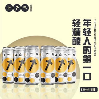 DEKI 上气 轻精酿啤酒 比利时小麦桂花风味 330ml*6听