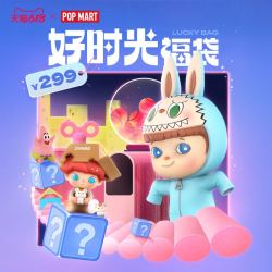 泡泡玛特潮流玩具 Pop Mart 泡泡玛特popmart泡泡玛特好时光福袋随机盲盒手办礼物玩具多少钱 什么值得买
