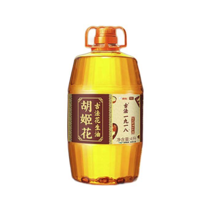 古法一九八一 花生油 4L+金龙鱼 KING’S 亚麻籽油250ml