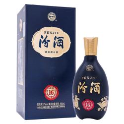 汾酒 商务汾酒 匠心16 53%vol 清香型白酒 500ml 单瓶装