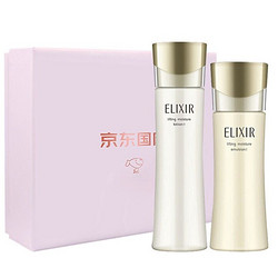 ELIXIR 怡丽丝尔 优悦活颜弹润水乳套装 清爽型（水170ml+乳130ml）