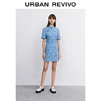 URBAN REVIVO 女士改良式旗袍连衣裙 IG19SBNF2000