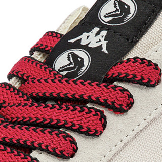 Kappa 卡帕 COPPOLELLA 联名款 中性运动板鞋 KPCBGCS82C2-012 韩国白/锈红色/黑色 37