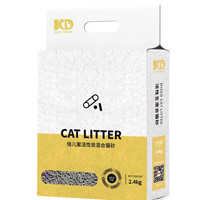 倍儿蜜 混合猫砂 2.4kg*2袋 活性炭