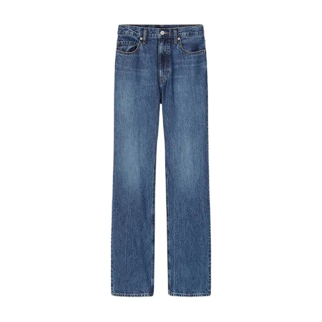 UNIQLO 优衣库 女士牛仔长裤 445217