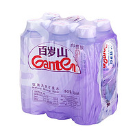 Ganten 百岁山 饮用天然矿泉水348ml*6瓶装