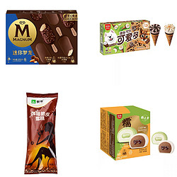 猫超和路雪冰淇淋组合促销（迷你梦龙3.92/支，迷你可爱多1.08/支，咖啡脆皮雪糕1.51/支）