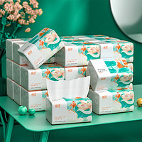 Lam Pure 蓝漂 包邮蓝漂柔韧抽纸4层420张3包婴儿纸卫生纸餐巾面巾纸