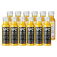 农夫山泉 NFC果汁橙汁100% 300ml*12瓶