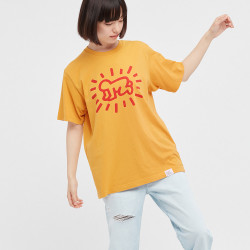 uniqlo优衣库ut男装女装keithharing印花短袖t恤艺术家系列446367