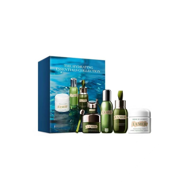 cdf会员购：LA MER 海蓝之谜 赋活保湿套装（经典精华面霜60ml+浓缩修护精华露50ml+焕活保湿精华露30ml+浓缩密集修护眼霜15ml）