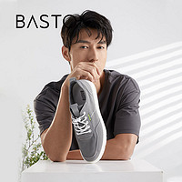 BASTO 百思图 夏新款商场同款潮流舒适厚底时尚板鞋男休闲鞋A1970BM1