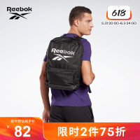 Reebok 锐步 官方2021秋季新款男女同款GP0181运动健身黑色百搭背包