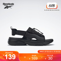 Reebok 锐步 官方2022夏季新款男鞋女鞋GV7080经典舒适休闲凉鞋