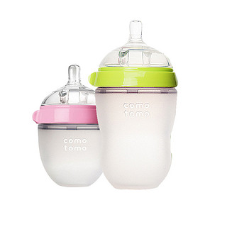 comotomo 婴儿防胀气硅胶奶瓶 250ml+150ml