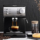 donlim 东菱 咖啡机家用意式美式半全自动磨豆蒸汽打奶泡正品