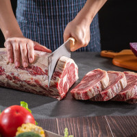 农夫好牛 原切进口牛排1100g(2西冷+2眼肉+3-5谷饲板腱)