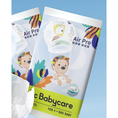 纸尿裤airpro拉拉裤超薄透气婴儿宝宝尿不湿试用任选4片