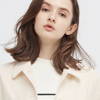 UNIQLO 优衣库 女士短外套 445172 乳白色 L