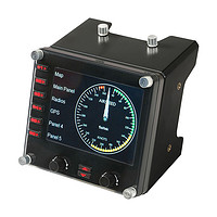 logitech 罗技 Flight Instrument Panel专用多仪表 LCD 面板模拟控制器