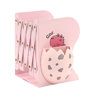 KINARY 金得利 SN401 伸缩书立 粉色 单个装