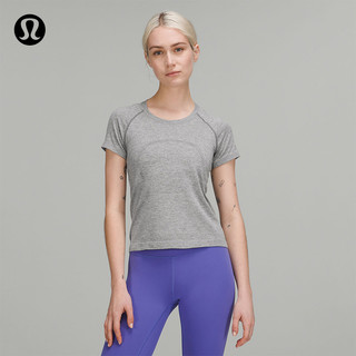 露露乐蒙lululemon丨Swiftly Tech 女士运动短袖 T 恤 2.0 *Race LW3DZBS S 番石榴粉/番石榴粉
