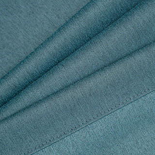 Markor Furnishings 美克·美家 锦瑟年华 高精密平纹窗帘 蓝绿色 3*2.7m