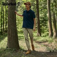 Timberland添柏岚官方男装短袖POLO衫男夏季新款单珠地宽松|A2EPM 宽松版型，建议选小一码，可参考尺码试穿报告 S