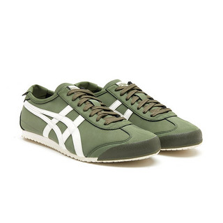 Onitsuka Tiger/鬼塚虎 男女鞋 复古轻便休闲鞋MEXICO 66 1183B348 灰白色 42.5 深绿色 47