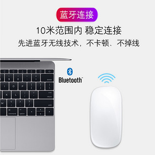 库肯 无线蓝牙鼠标 触摸鼠标 适用苹果笔记本 MacBook Air/Pro一体机台式机电脑配件 库肯 无线触控鼠标-蓝牙款