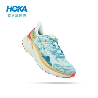 HOKA ONE ONE女克利夫顿8 春日女子系列减震公路跑步鞋Clifton8 新色 水墨色 37/230mm