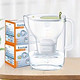 BRITA 碧然德 88vip:滤水壶 MAXTRA+专家版滤芯 1壶12芯