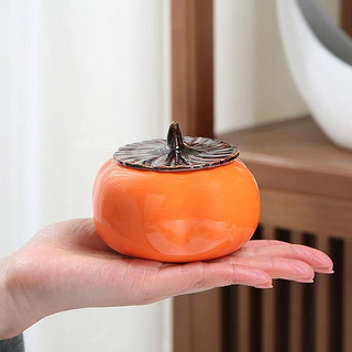 有券的上：京鹤 柿柿如意 陶瓷烟灰缸 1个装